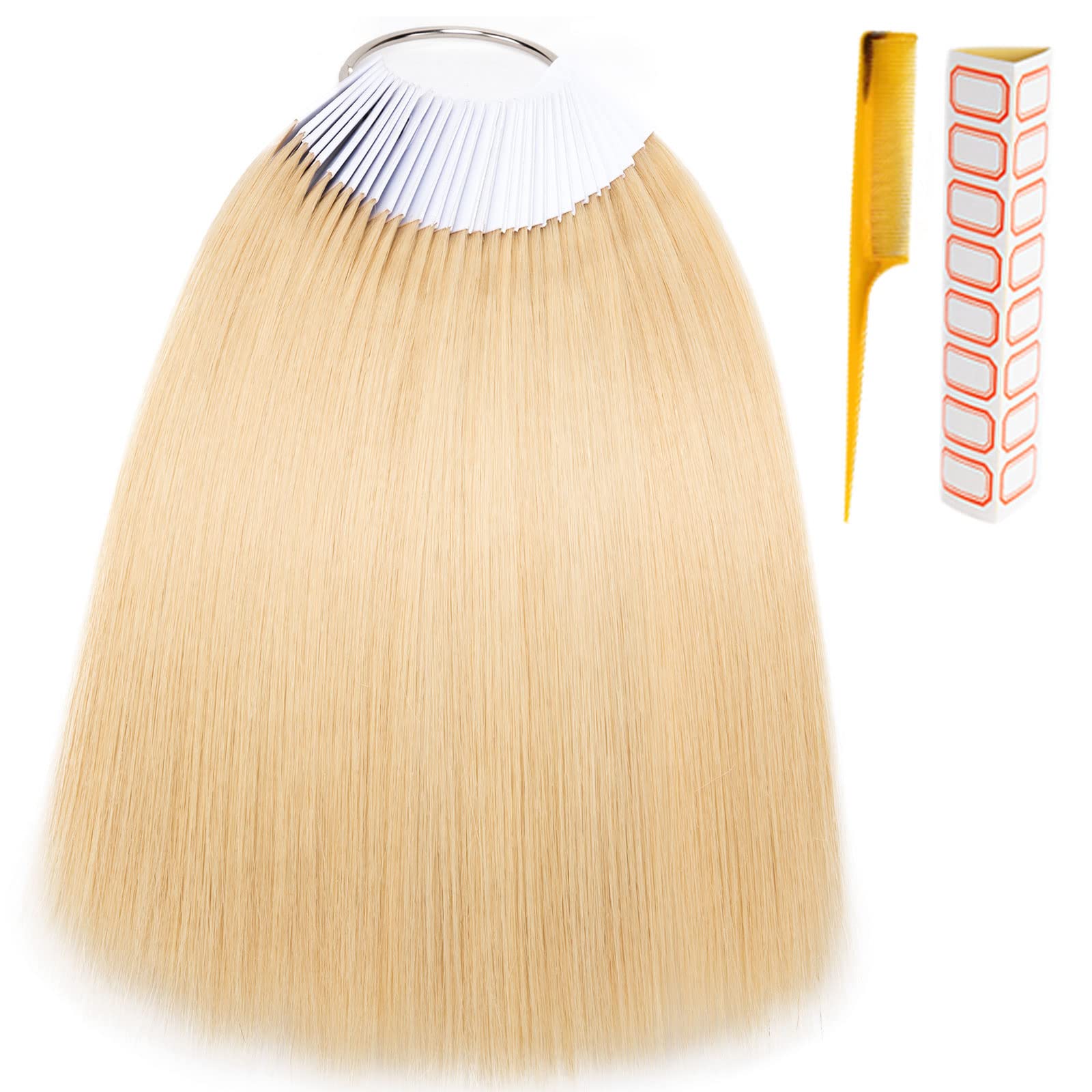 Buy 30 Pcs Hair Swatches for Testing Color 100 Real Natural Remy Human