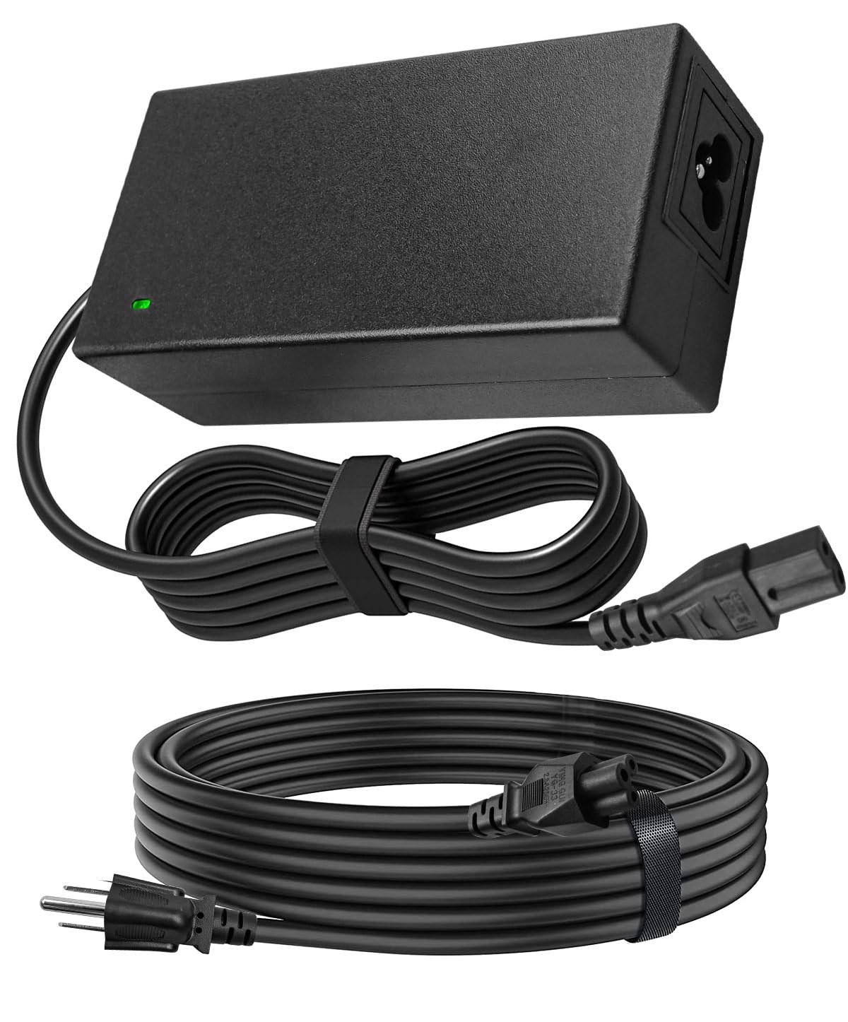 90W 24V AC/DC Power Adapter Fit for Cloud Massage Shiatsu Foot Massager XH2400-2500 XH24002500, Massager Charger Replace 9486098094, Stable Power Cord