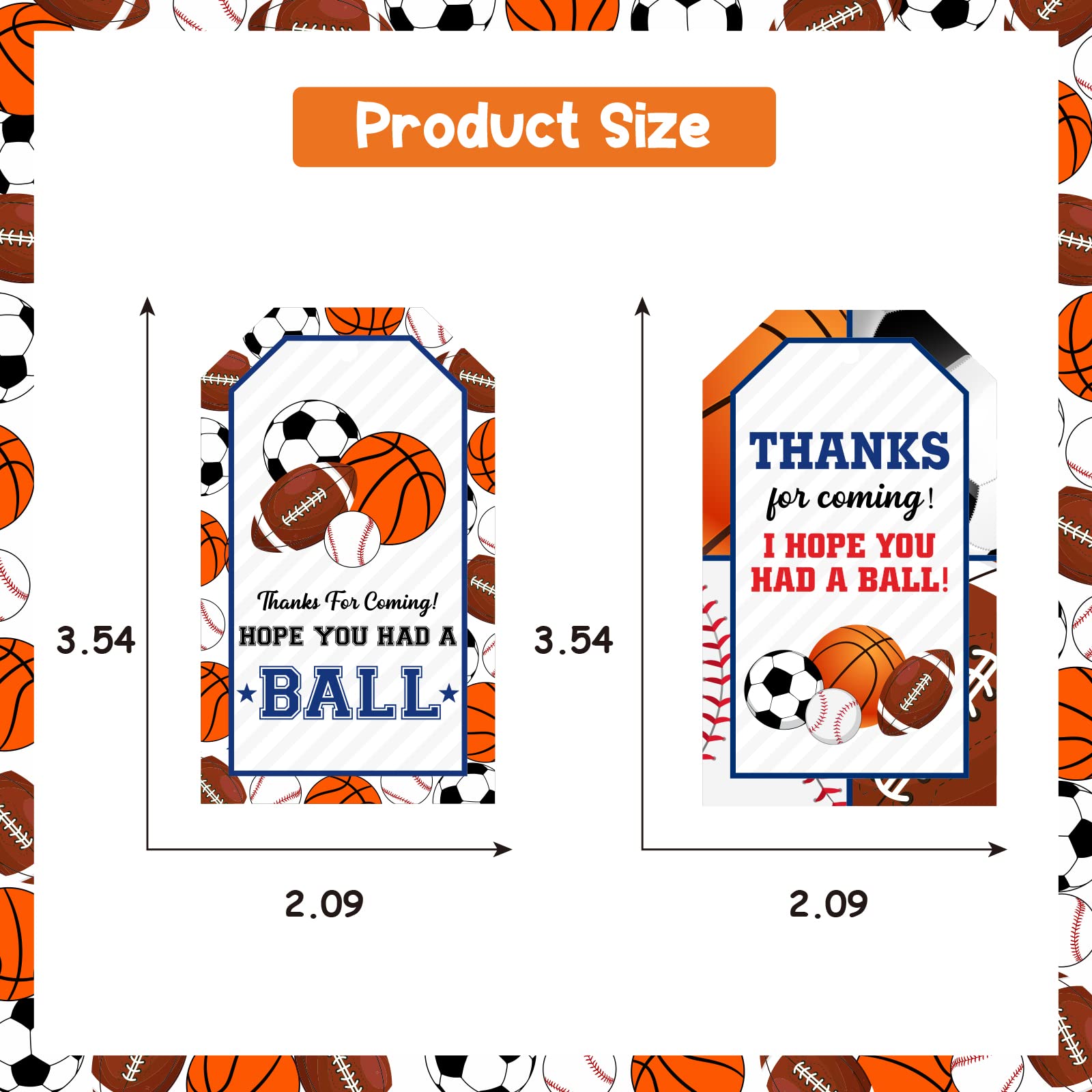 Amazon.com: Sursurprise Sports Thank You Favor Tags With String, Football, Baseball, Basketball and Soccer Gift Tags for All Sports Themed Party Baby Shower Birthday Party Favor(Set of 100) : Health & Household amazon-com-sursurprise-sports-thank-you-favor-tags-with-string-football-baseball-basketball-and-soccer-gift-tags-for-all-sports-themed-party-baby-shower-birthday-party-favor-set-of-100-health-household