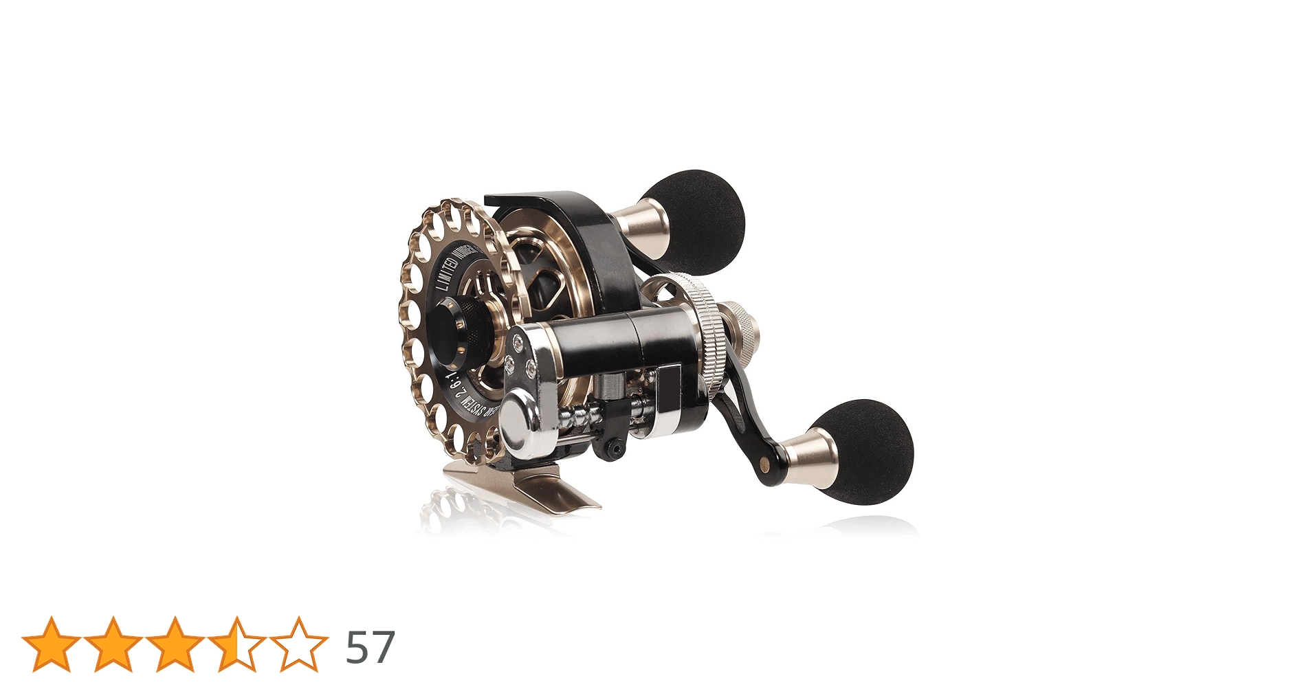 Amazon | fuliji 筏リール 釣り チヌリール 落とし込み 2.6:1ギア比 10