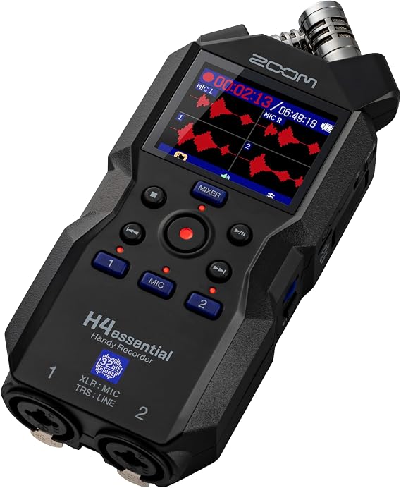 Zoom H4 Essential Handheld Recorder for Musicians, Podcasters & Filmmakers