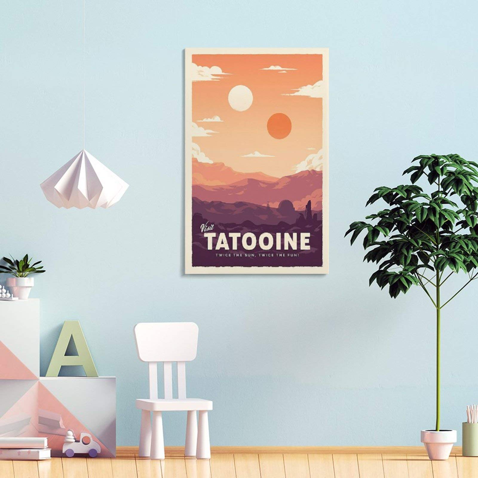 Lot de 3 toiles affiches inspirantes décoration murale inspirante pour