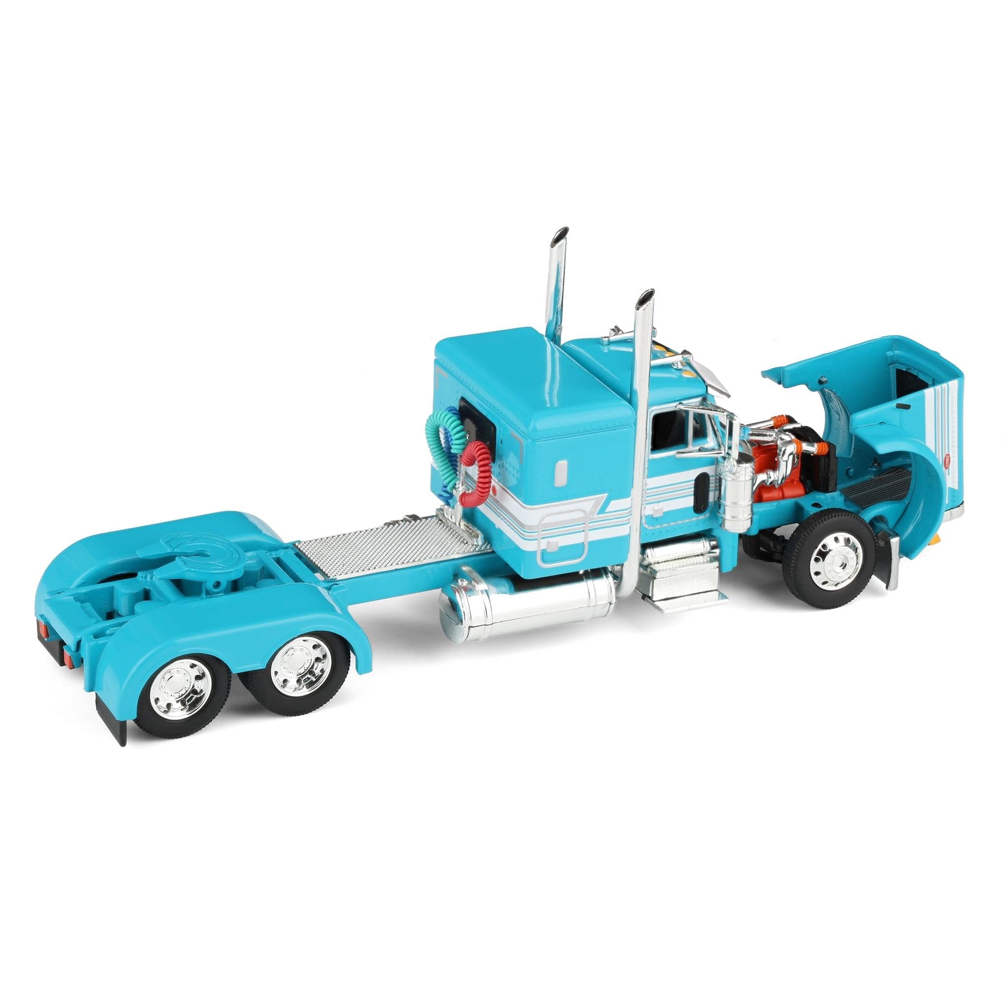 Amazon.com: First Gear DCP 1/64 Teal Peterbilt 379 with 48in