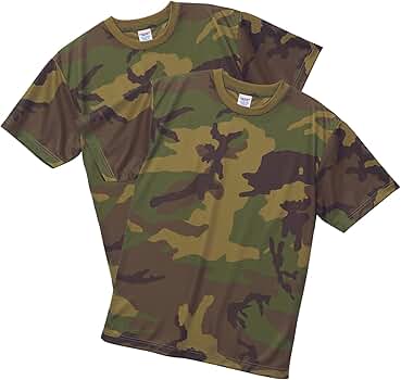 Amazon | [ユナイテッドアスレ] 4.1oz ドライ 迷彩柄Tシャツ