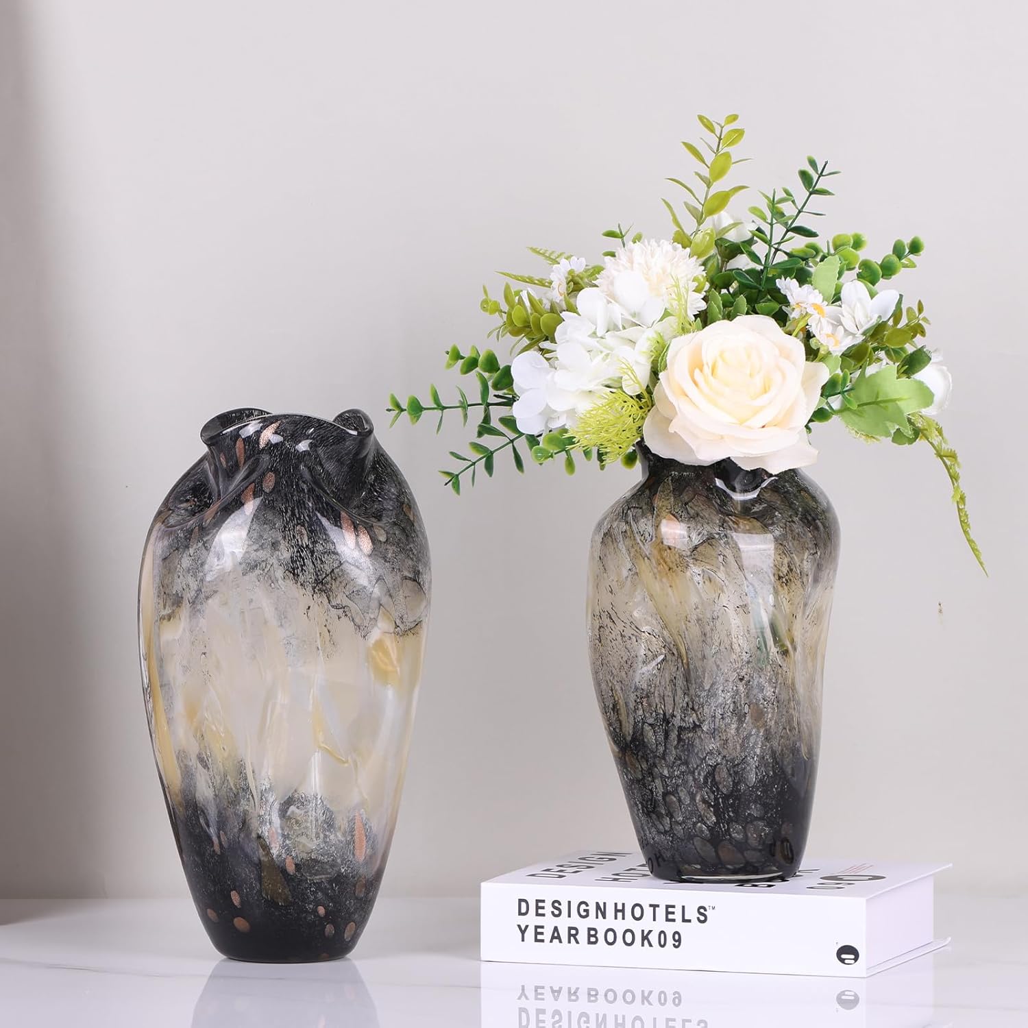 エミールガレ 　　山景紋　特大　花瓶　カメオ彫り　被せガラス　高さ26ｃｍ m82427931860_1.jpg?1672526129