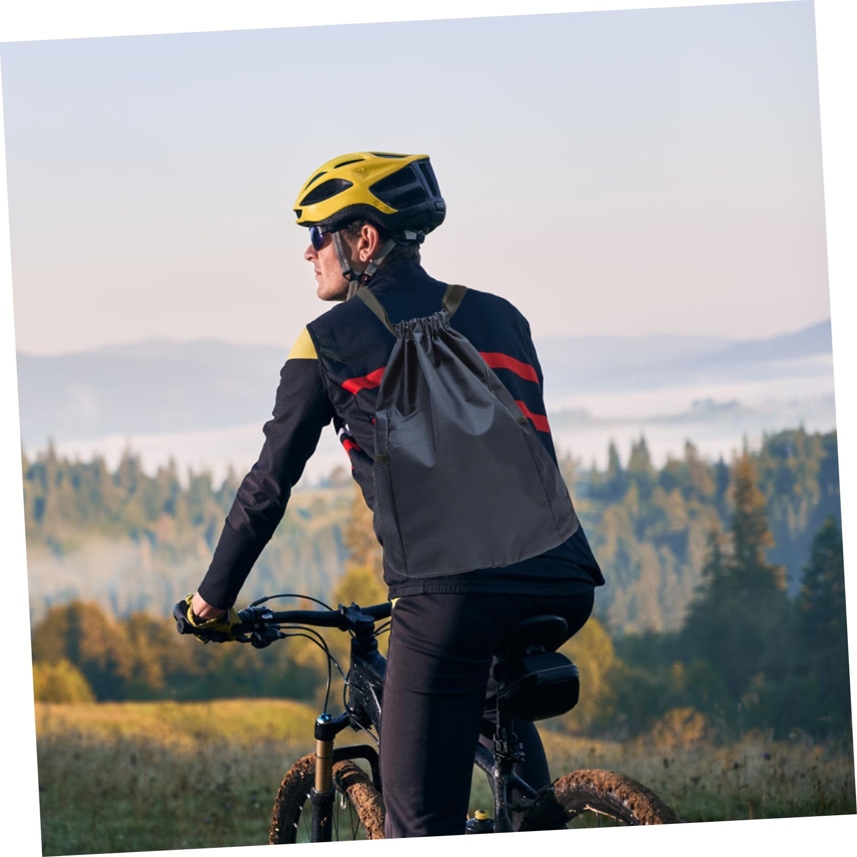 3 Stück Kordelzug-Rucksack, Turnbeutel, Kordelzug, Sportrucksack, Trainingstasche, Mochila para niños, Strand, Kosmetiktasche, Fitnessstudio, Sportrucksack, Oxford-Stoffriemen, Sporttasche, Herren und
