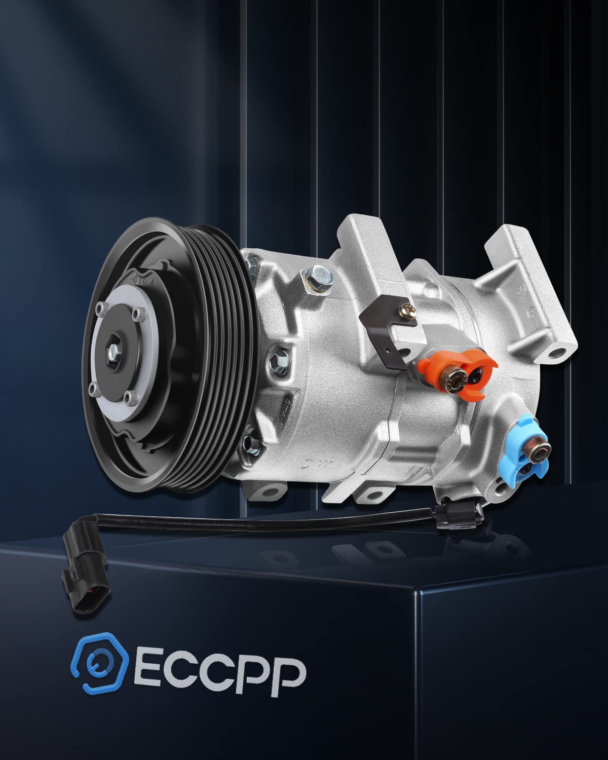 Snapklik.com : AC Compressor 2012-2017 Fit For Hyundai Accent 2012-2017 ...