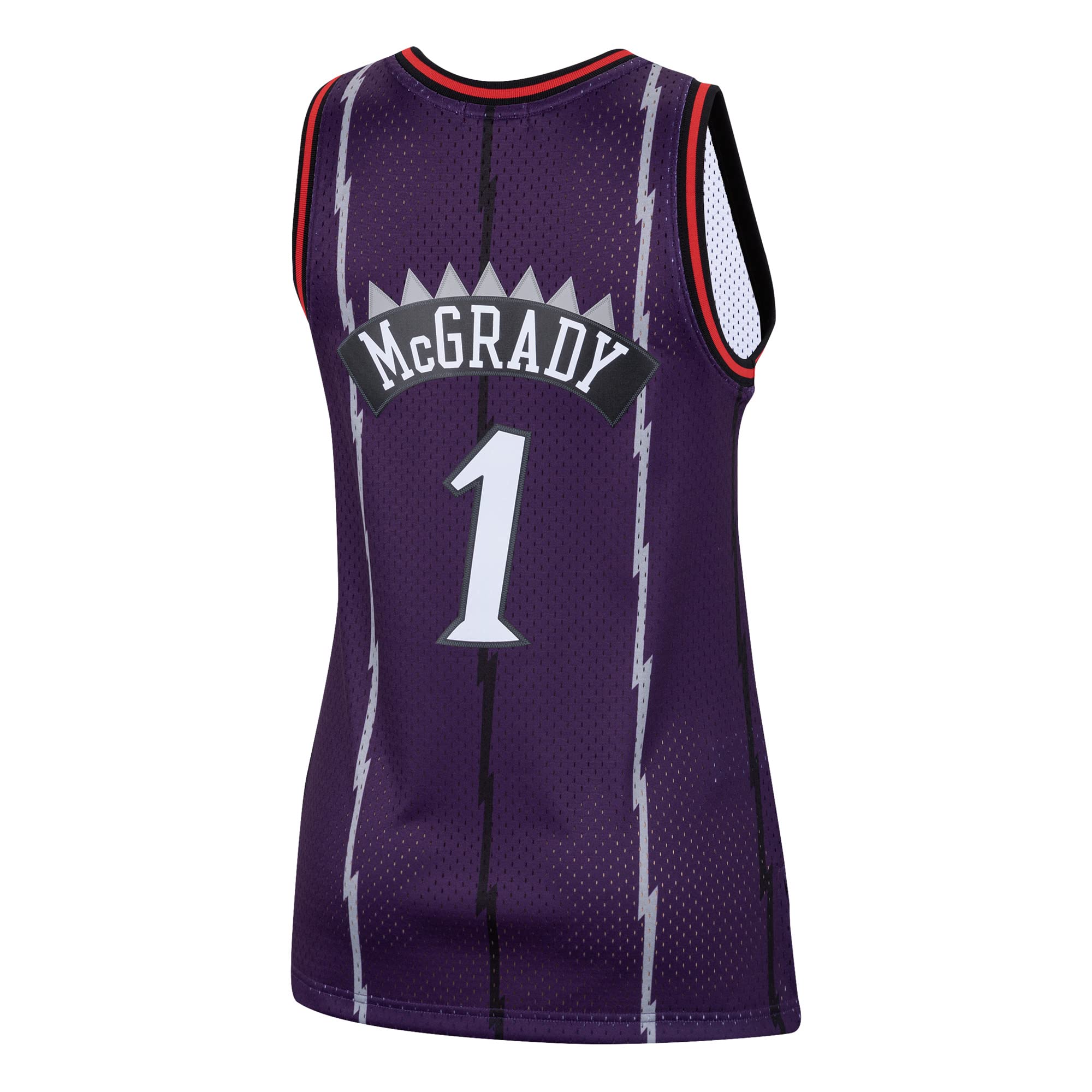 Mitchell & Ness Mujer Swingman Toronto Raptors Tracy Mc Grady #1 Purple