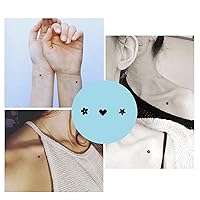 Vista 7 de Tattoo Tech, tatuajes temporales de larga duración, duran de 1 a 2 semanas, impermeable, tatuaje semipermanente, aspecto realista, sin adhesivo, sin