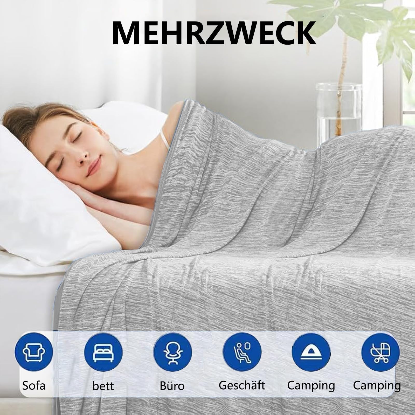 MagicSleep Anfaru Eisdecke Kühldecke Cooling Blanket Arc-Chill 5.0 Q-Max>0.5 Bambus Sommerdecke