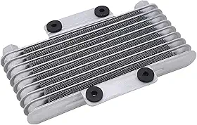 Dioche Refrigerador de Alumínio para óleo de Motocicleta Fileira 125ml Adequado para GY6 Motocross ATV - Resfriamento de Motor de Alto Desempenho