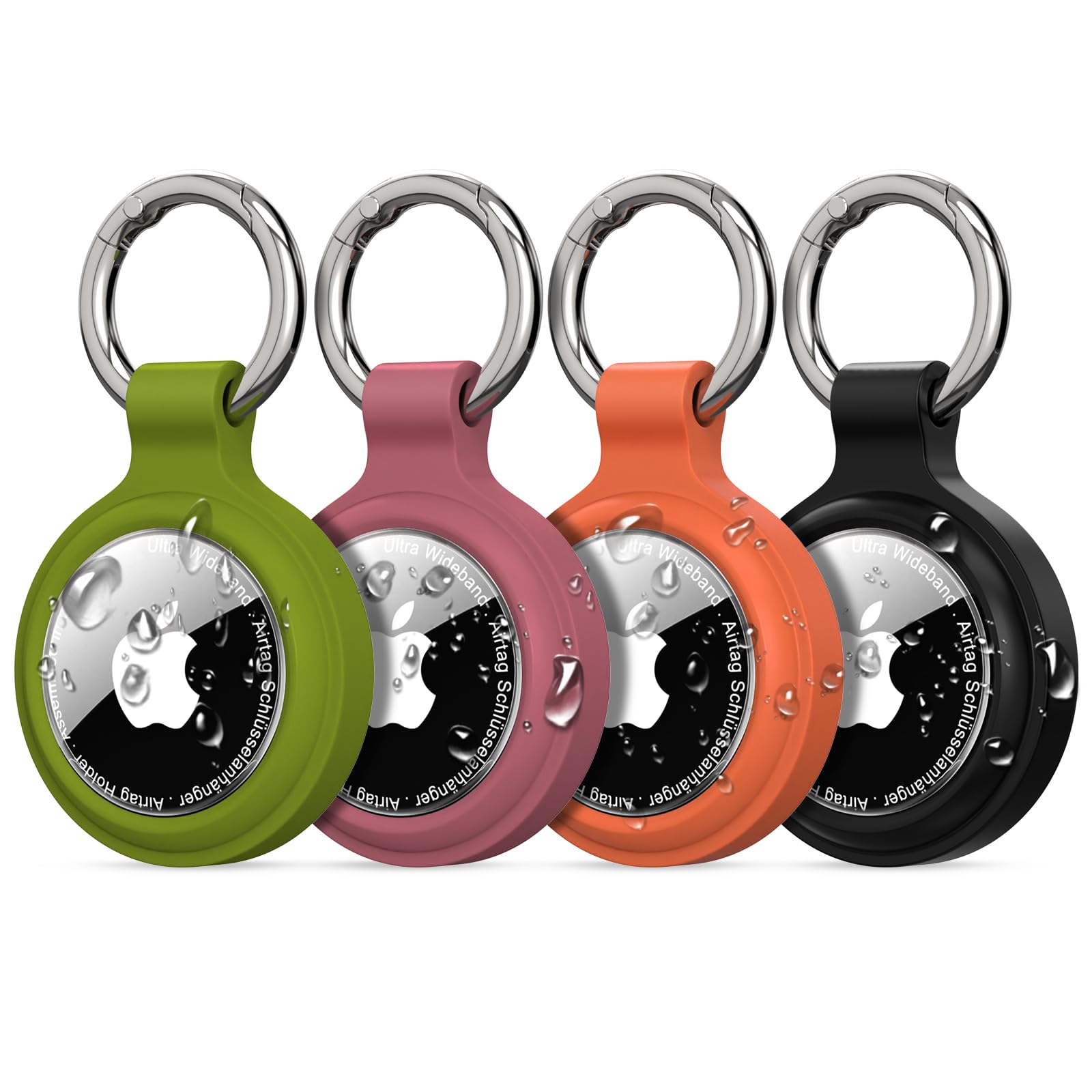 PESTON AirTag Holder Keyring – IP67 Waterproof Case for Apple AirTag, Anti-Lost, Scratch-Resistant - Air Tag Holder for Keys, Pets, Luggage — view 17