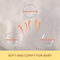 Vista 3 de Pantalones de entrenamiento para ir al baño para bebé, ropa interior de algodón cómoda y gruesa para niñas