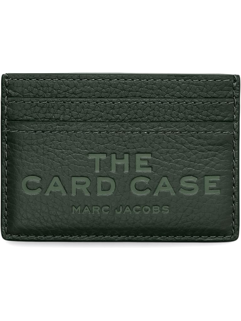 Green Marc Jacobs The Leather Card Case