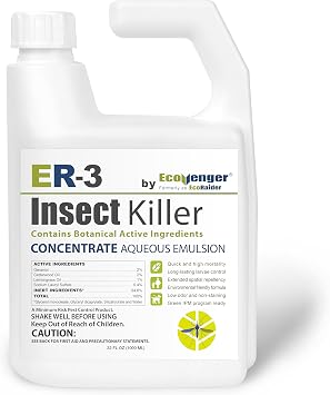 EcoVenger ER-3 Insect Killer Concentrate Professional 1 Liter/32 OZ