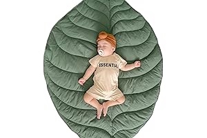 Rehomy Leaf Shaped Play Mat for Baby Nurseries