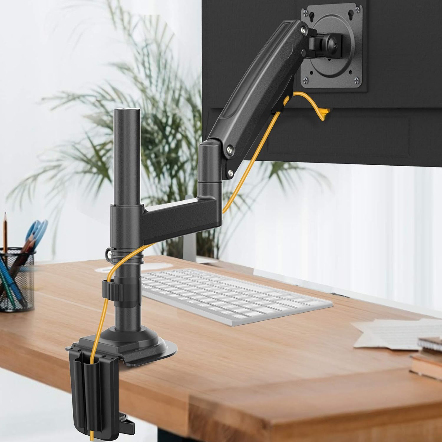 Bеѕt Cуbеr Dеаlѕ 🔥 HUANUO Single Monitor Mount Stand for 15-35'' Computer Screen- Gas Spring Height Adjustable Monitor Arm VESA Bracket Desk Mount with C Clamp Grommet Mounting Base, Hold 4.4 to 26.5 lbs Rеvіеw HUANUO Single Monitor Mount Stand for 15-35'' Computer Screen- Gas Spring Height Adjustable Monitor Arm VESA Bracket Desk Mount with C Clamp Grommet Mounting Base, Hold 4.4 to 26.5 lbs