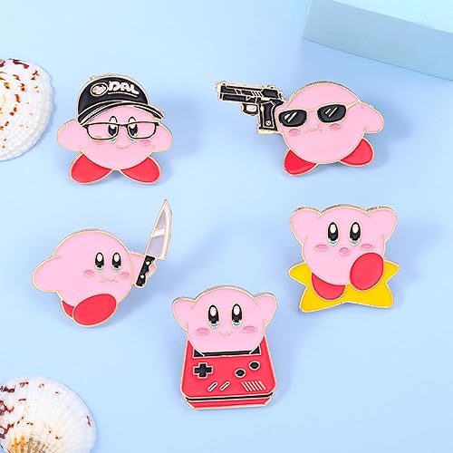 Miniatura 2 de LUKGELYAM Lindos alfileres esmaltados de dibujos animados, broche de solapa para mochila, chaquetas, divertidos alfileres de tigre para regalo,