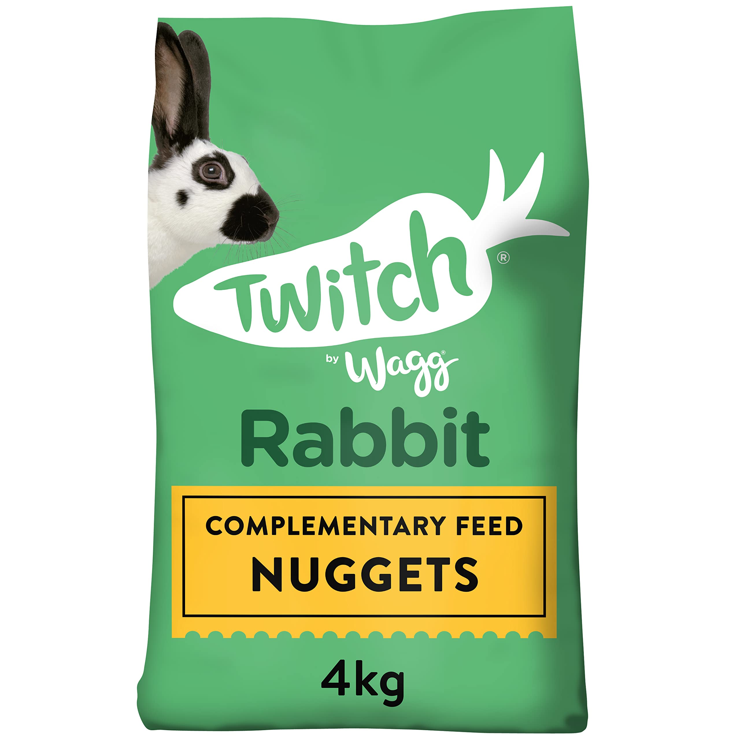 Wagg Twitch Rabbit Food 10kg - Complementary Feed Nuggets — view 7