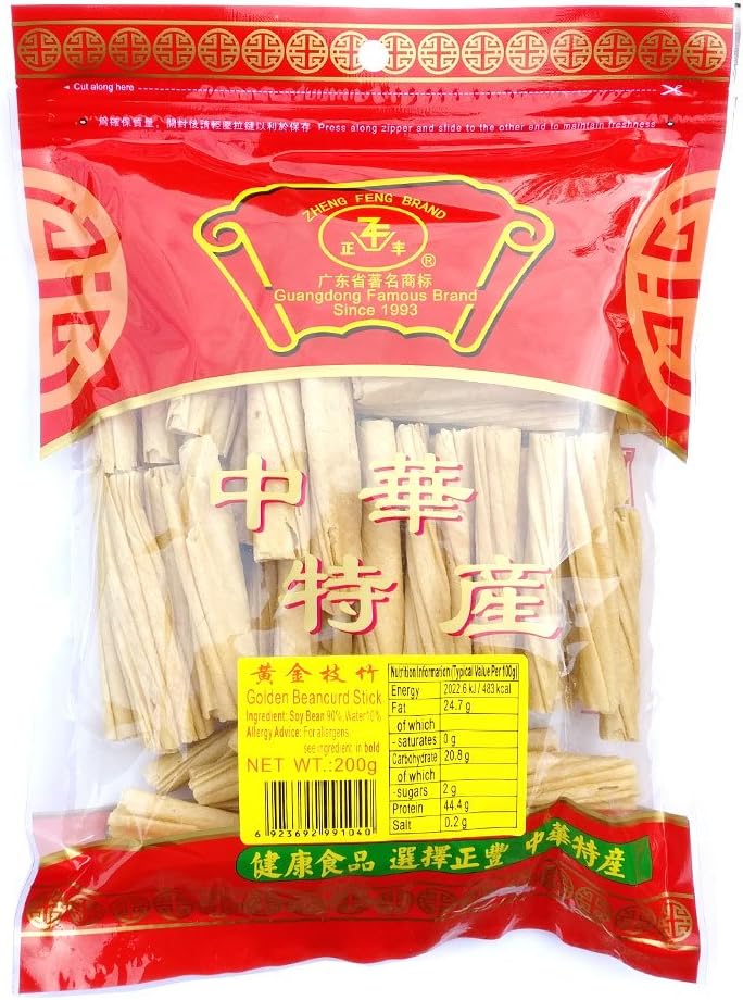 Zheng Feng Golden Beancurd Stick 200g