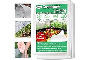 6.5FTx10FT Greenhouse Plastic Film