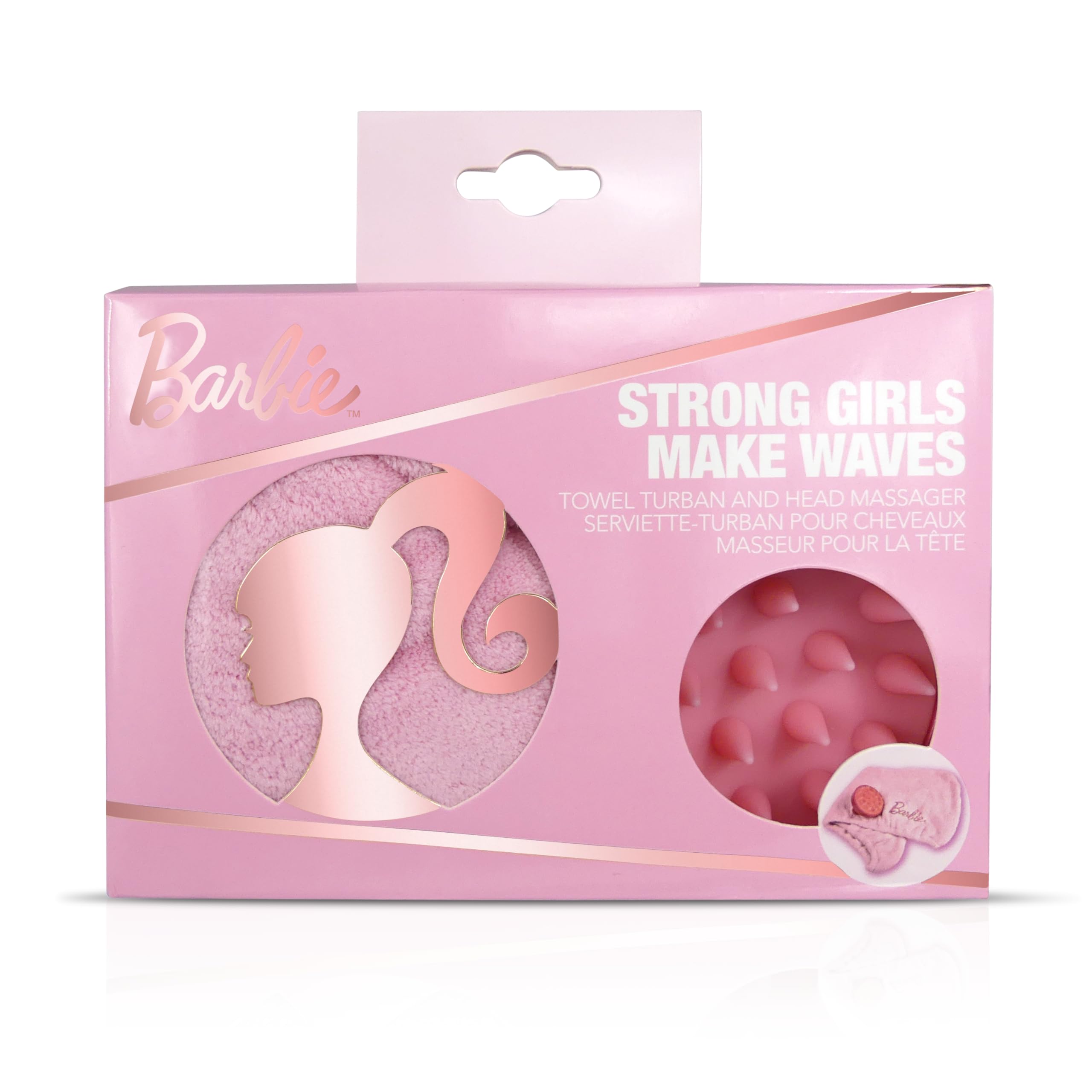 Barbie Hair Waves, Hair Massager and Turban, One Colour, Women