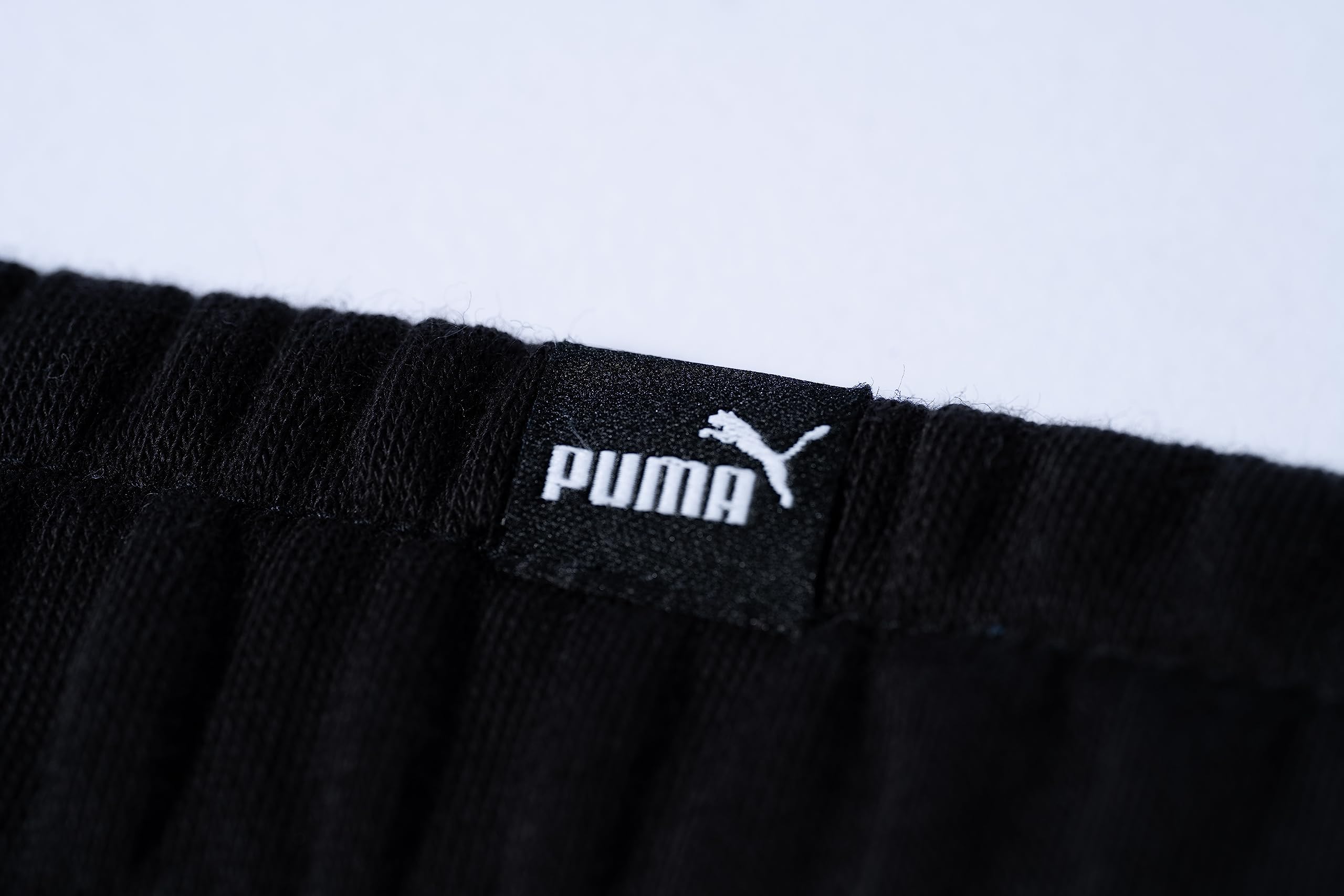 PUMA Statement Deluxe Edition - Pantalones de chándal de algodón, Negro , M