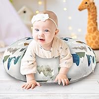 Vista 9 de TANOFAR Funda de almohada de lactancia, 1 paquete, funda elástica extraíble para almohadas de lactancia, ultra suave, se adapta perfectamente a