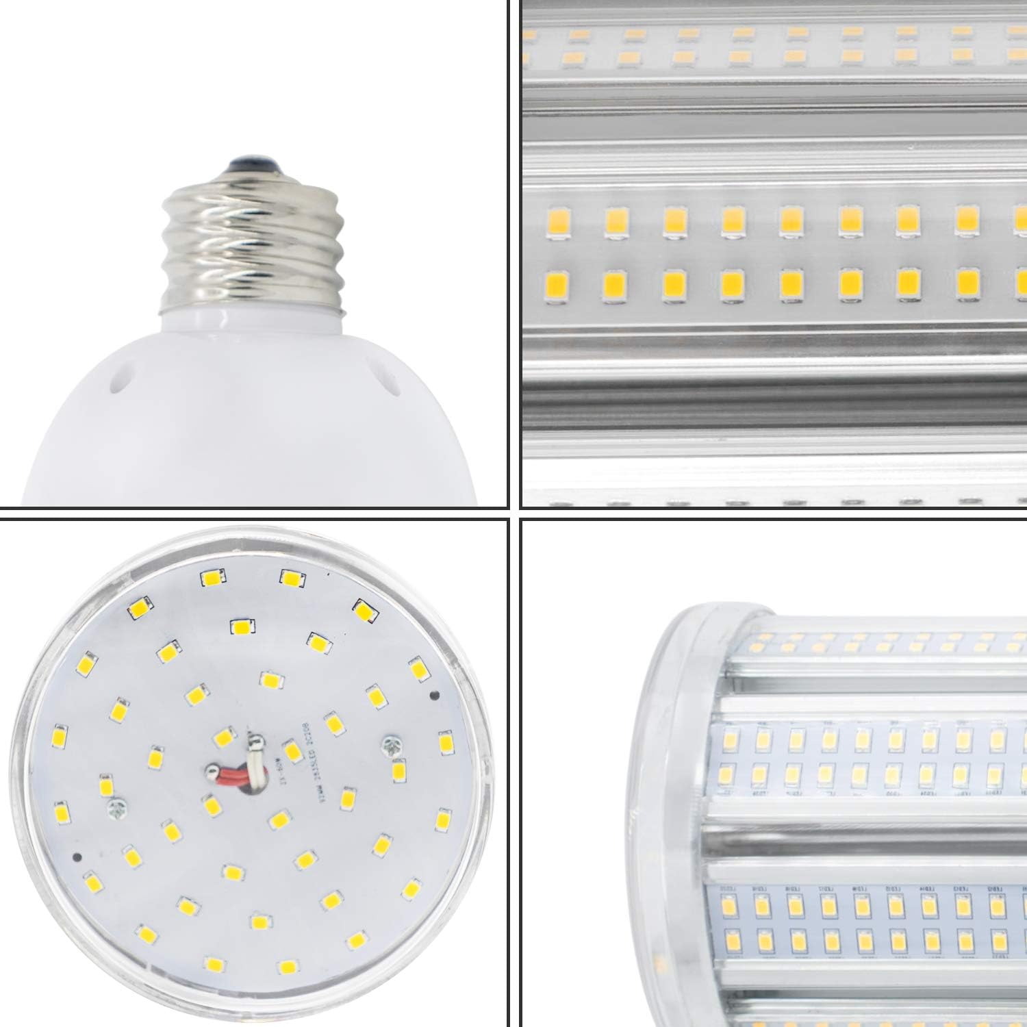 🔥 Hot Deals 60W Warm White 3500K E26/E27 LED Corn Light Bulb with E39/E40 Adapter LED Light Bulb (1000W Halogen Equivalent), LED Light Bulb for Indoor Garage Warehouse Mall House Porch, etc. Review 60W Warm White 3500K E26/E27 LED Corn Light Bulb with E39/E40 Adapter LED Light Bulb (1000W Halogen Equivalent), LED Light Bulb for Indoor Garage Warehouse Mall House Porch, etc.