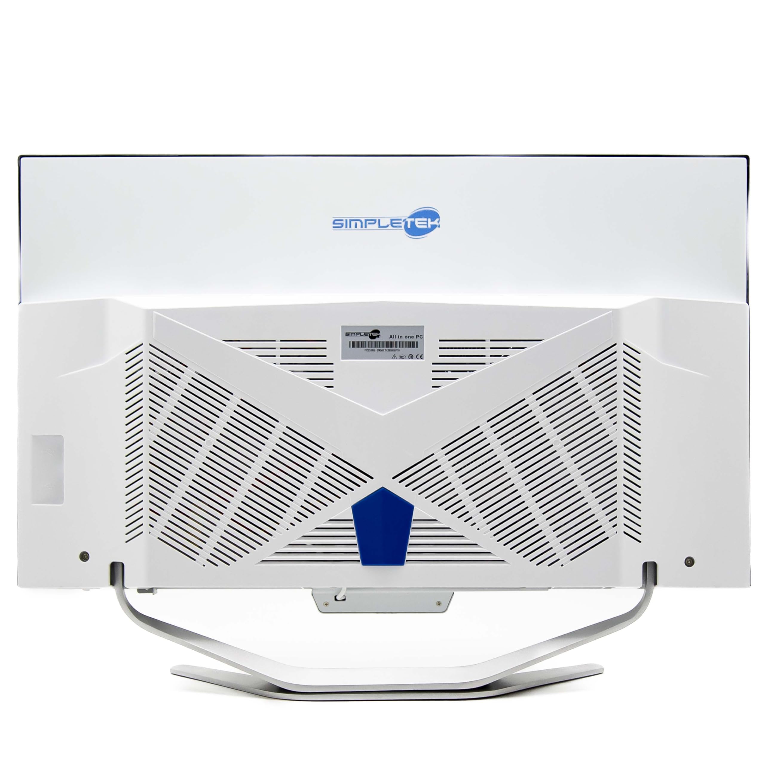 SIMPLETEK - PC All in One con Schermo Curvo 24" Core i3 | Windows 10 Pro | 8GB RAM SSD 480GB | Ideale per Ufficio, Scuola, Casa