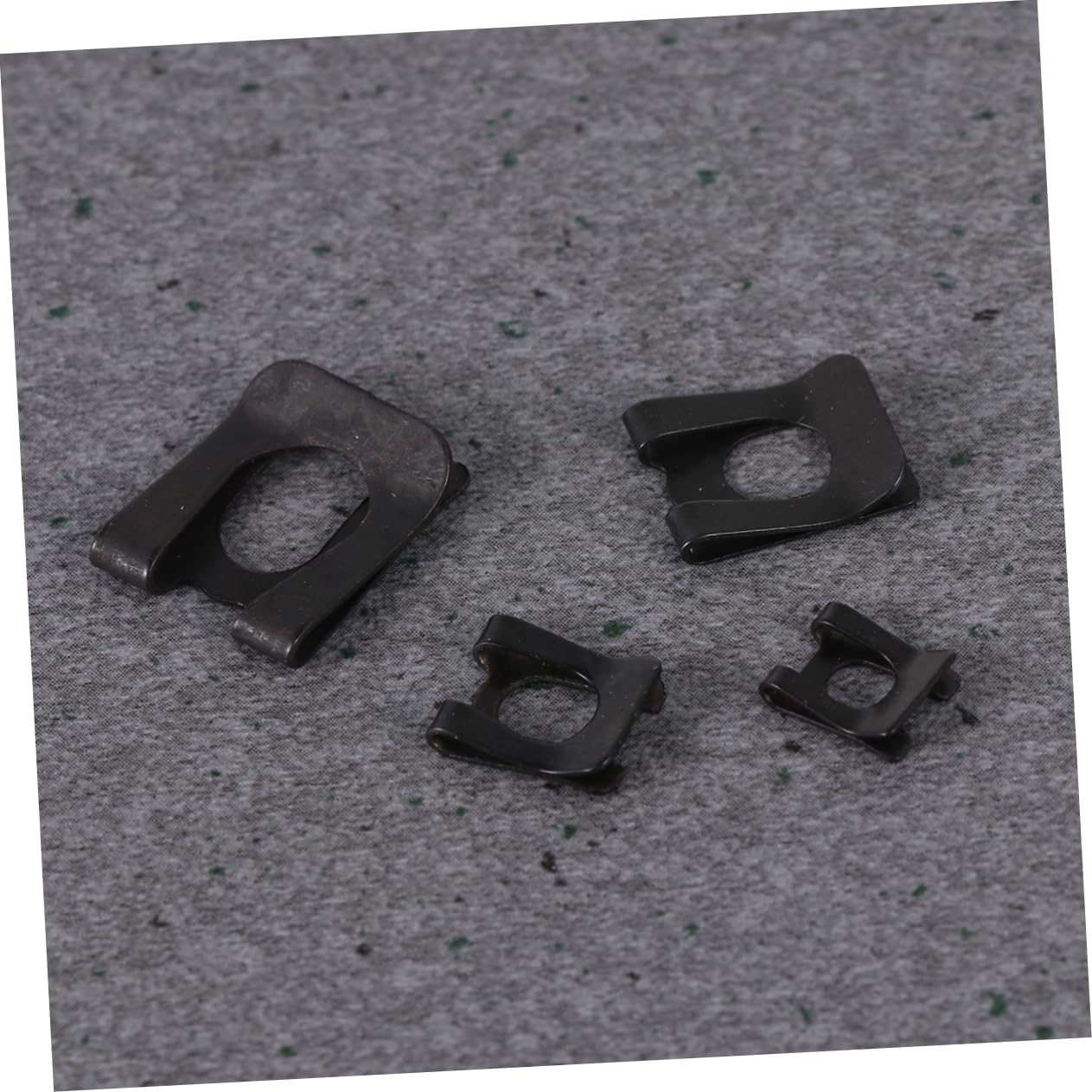 ibasenice Clip di Fissaggio Antiallentamento Morsetto di Ricambio Resistente 40 Pezzi in Metallo per Fissaggio Sicuro Anello Elastico per Auto