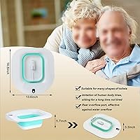 Vista 6 de Bañera eléctrica para el cuidado posparto, bañera plegable para limpiar vagina y anal, hemorroides y tratamiento del perineo, adecuado para mujeres