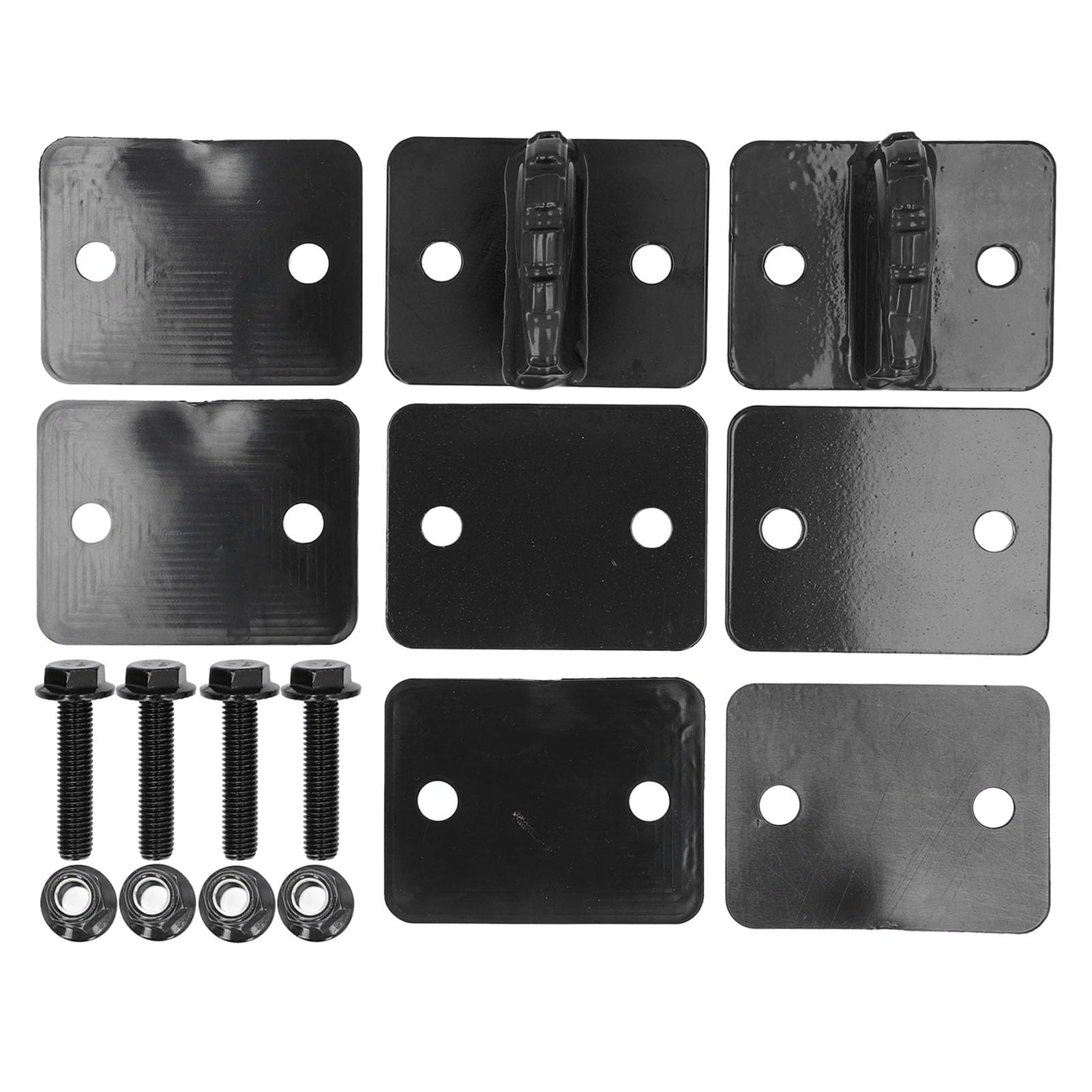 CHICIRIS Aleación de Acero del Acero del Tractor del Tractor Colocado de 15000 Lbs Ganchos de Remolque de Alimentación para de Autocaravana (BLACK)