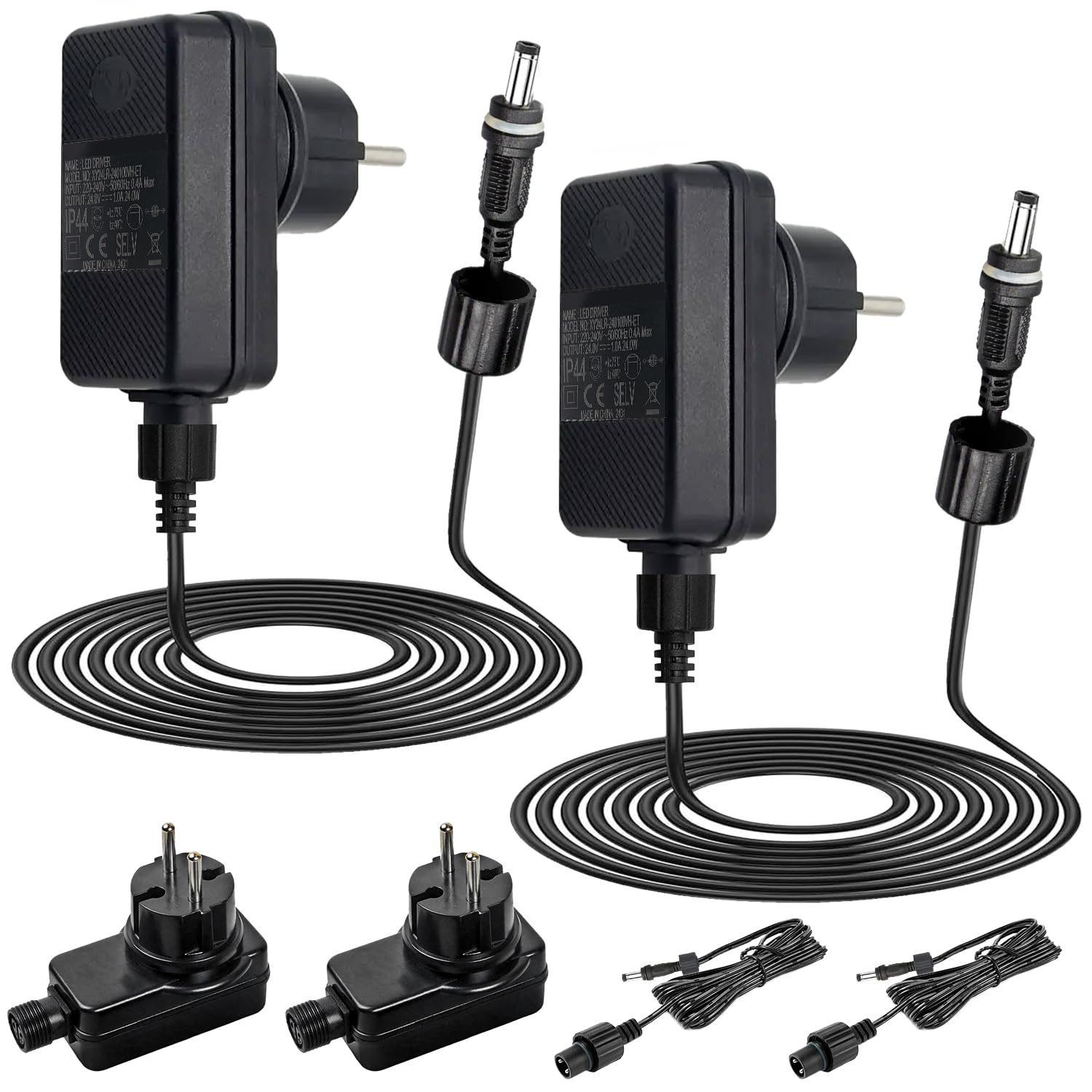 TENDIST 24V Netzteil 24W IP44 - Wasserdicht Für Garten LED Beleuchtung