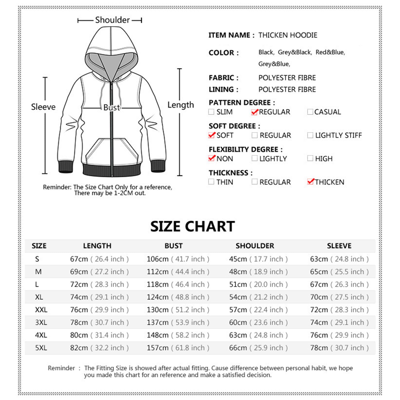 Chaqueta Polar para Hombre Sudaderas con Capucha Y Cremallera Completa para Scania Sudaderas con Capucha Abrigos Gruesos Y Cálidos De Invierno Chaquetas Suaves Y Pesadas,Black-S
