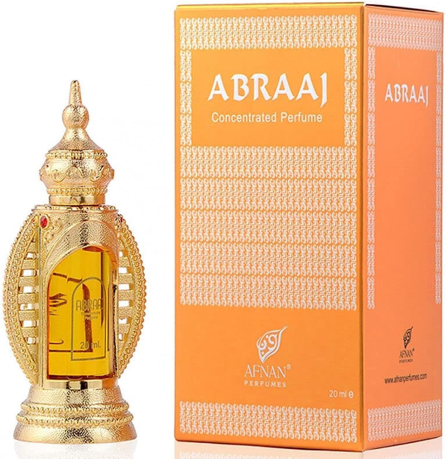 AfnanAbraaj Unisex Concentrated Perfume Oil, 20 ML