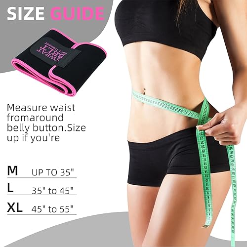 Miniatura 2 de ZPP Entrenador de cintura para mujeres y hombres, banda de sudor de neopreno, cinturón reductor de cintura adelgazante para entrenamiento