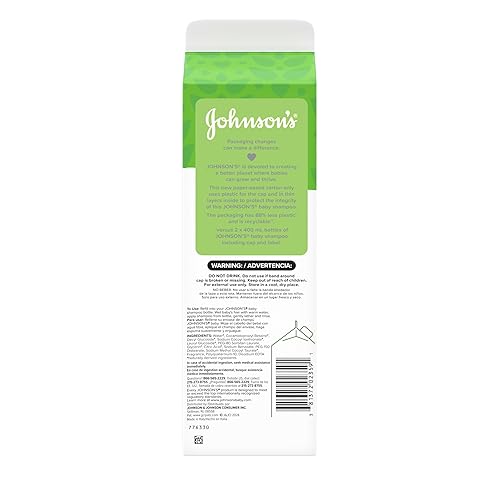 Vista 8 de Johnson's Baby Champú, hipoalergénico, no más lágrimas para el delicado cuero cabelludo y la piel del bebé, elimina suavemente la suciedad