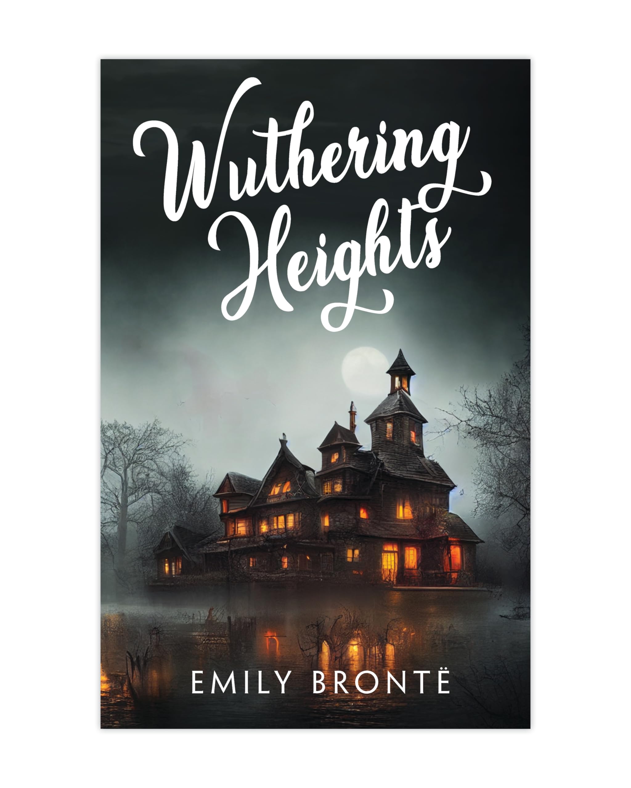 Sponsored Ad - Wuthering Heights by emily bronte classic gothic paperback novel with ribbon bookmark