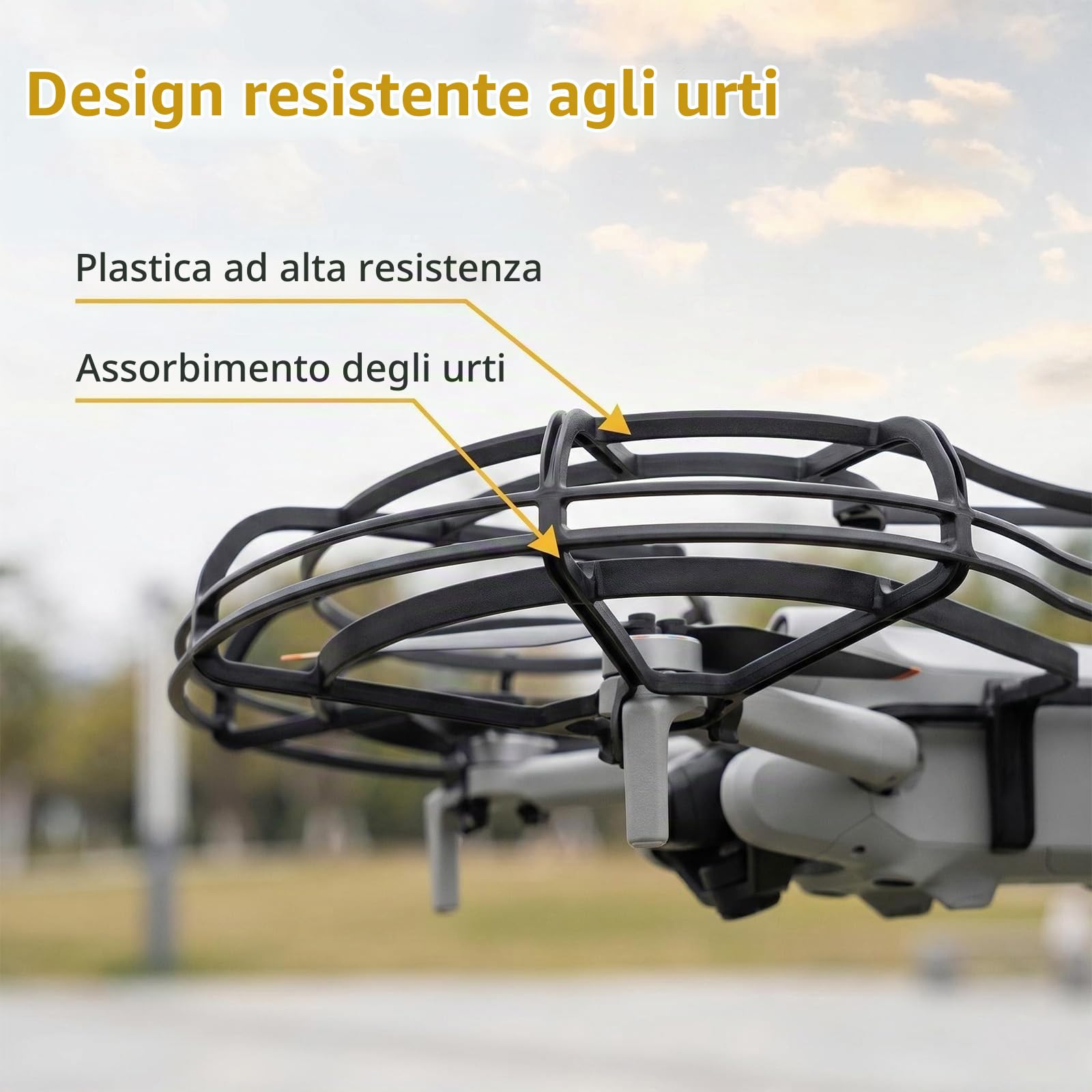 Protezioni per eliche per drone DJI Lito X1/Lito 1, protezioni anticollisione per eliche, coperture protettive a sgancio rapido compatibili con DJI Lito X1/Lito 1, accessori di protezione da
