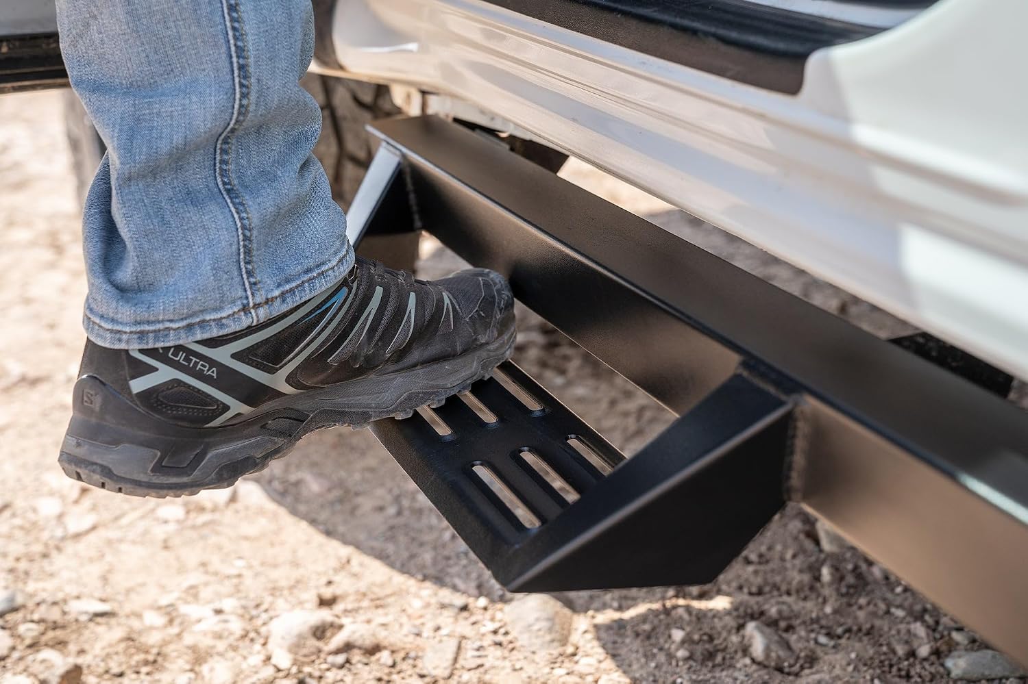 Magnum RT Gen 2 Drop Steps Running Boards Black Compatible with 2007-2021 Tundra CrewMax Cab 4 Full Door