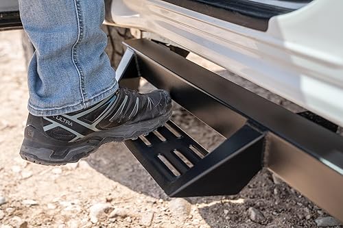 Miniatura 8 de Raptor Series Magnum RT Gen 2 Drop Steps - Estribos negros compatibles con Tundra CrewMax Cab 2007-2021 4 puertas completas