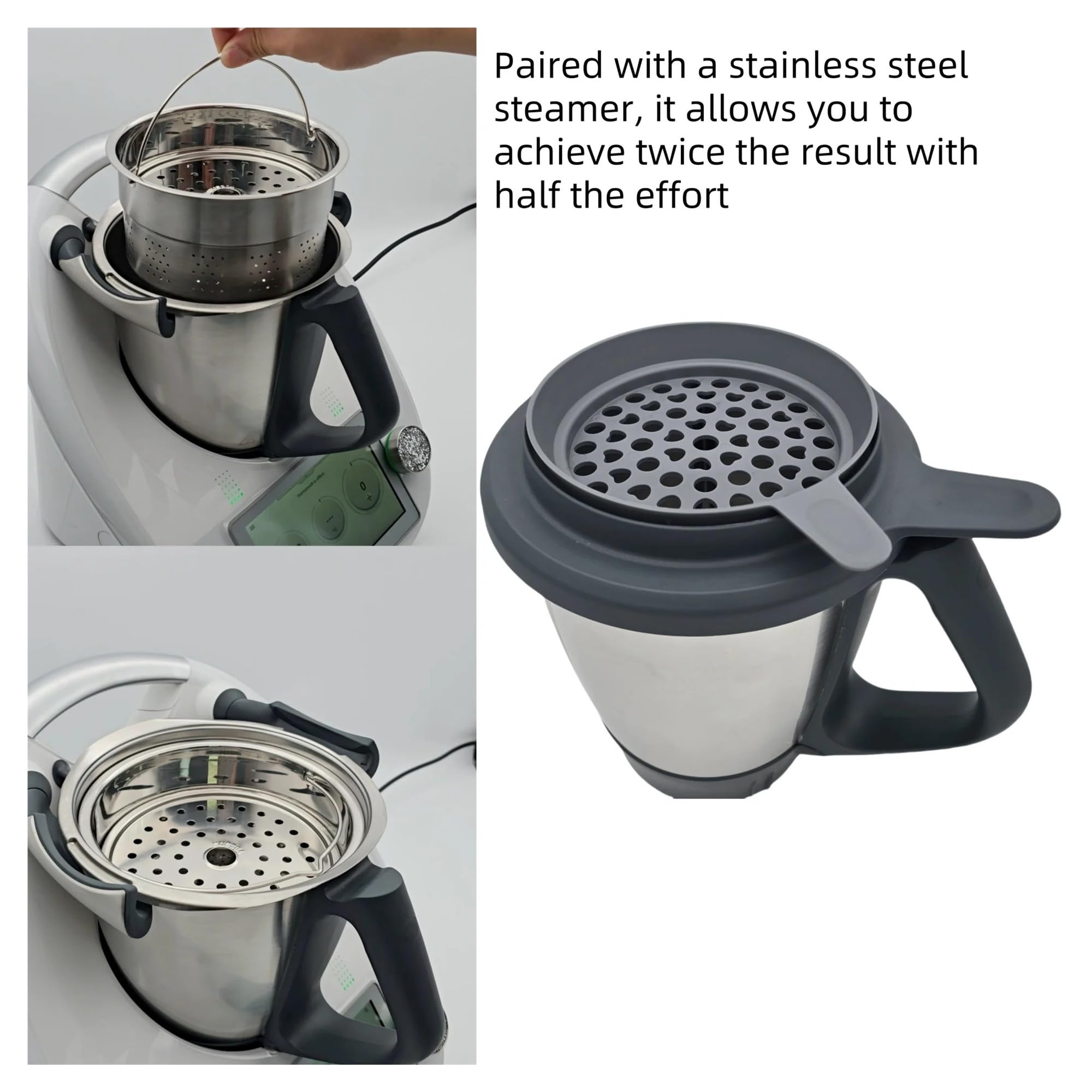 Compatibile con Bimby, dispenser for pastelle TM6/TM5 con manico