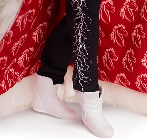 Miniatura 6 de Barbie Muñeca coleccionable Ken de la película con abrigo de piel sintética grande y chaleco de flecos negros con bandana