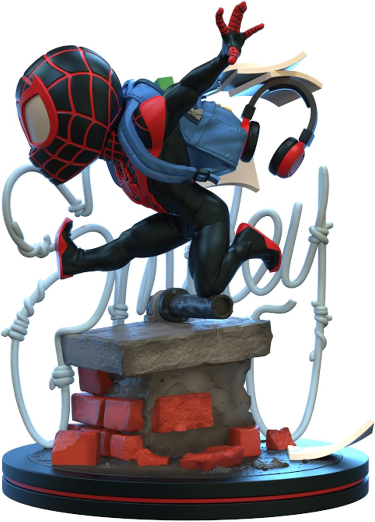 Miles Morales Spider-Man Q-Fig Elite Diorama