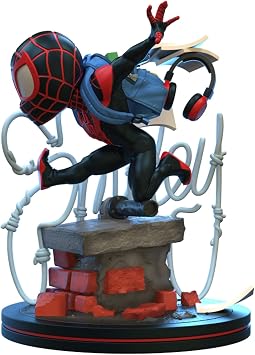 QMx Miles Morales Spider-Man Q-Fig Elite Diorama
