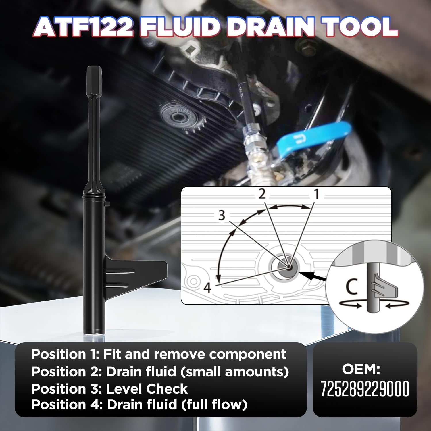 Transmission Fluid Fill Adapter Kit 27PCS Transmission Fluid Filling Tool, Aluminium Oil Filler Adapter Set, ATF Adaptor Kit Compatible with BMW, Mercedes, Ford, Nissan, Audi, Volkswagen, Toyota, etc
