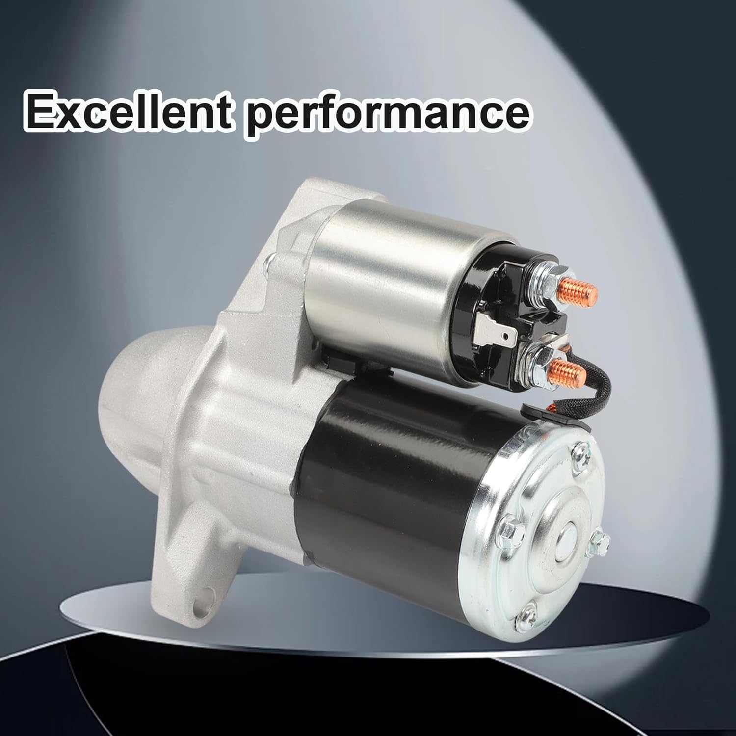 Starter Motor Fits for Dodge Dart 2013 2014 2015 2016 2.0L 2.4L 12V 1.4KW 10 Teeth Clockwise Replaces 410-48374 91-27-3551 41048374 91273551 056029681AA 56029681AA LRS04266