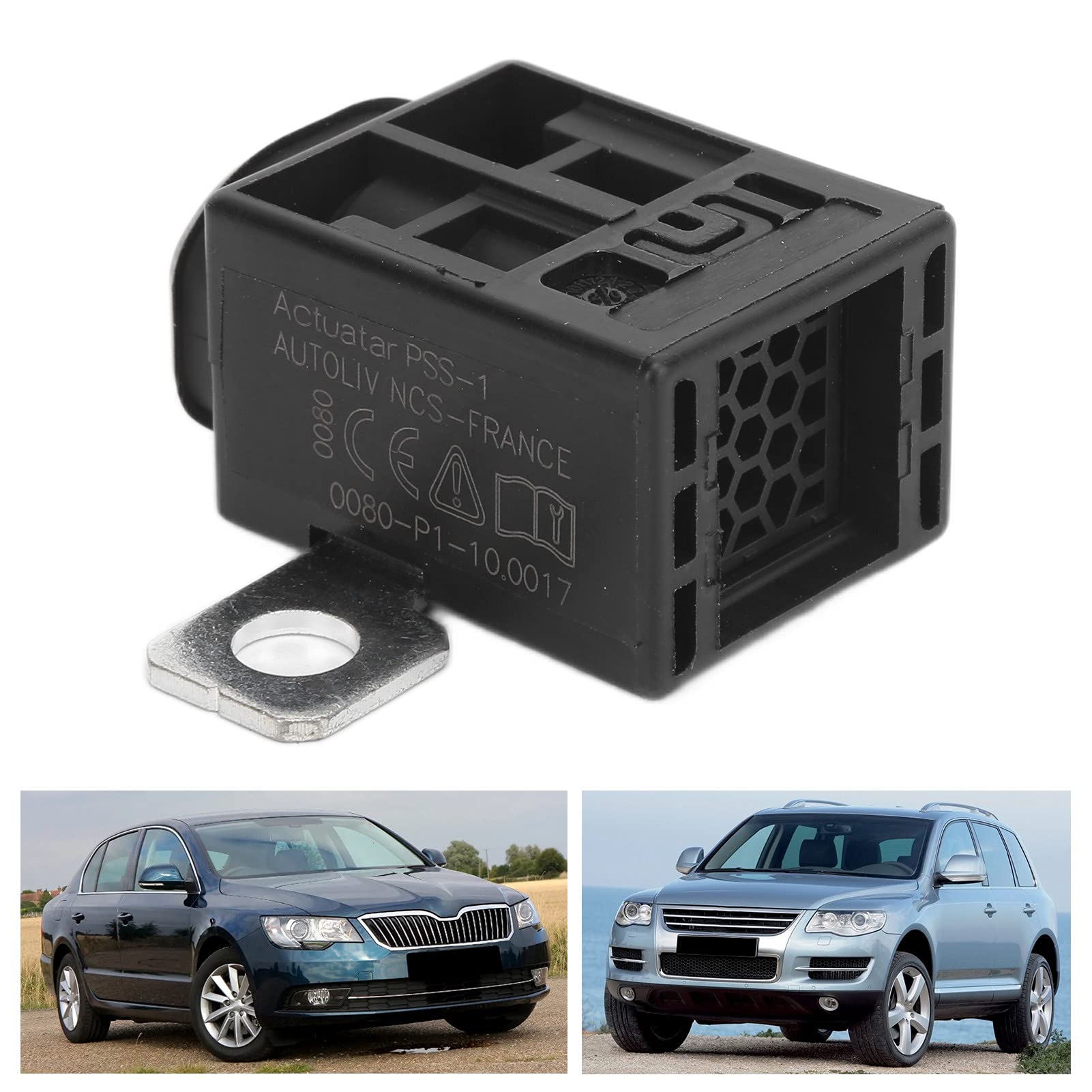 Akozon Intervento di Protezione da Sovraccarico del Fusibile della Batteria 4F0915519 Ricambi Auto Sostituzione per ALLROAD 2013‑2015