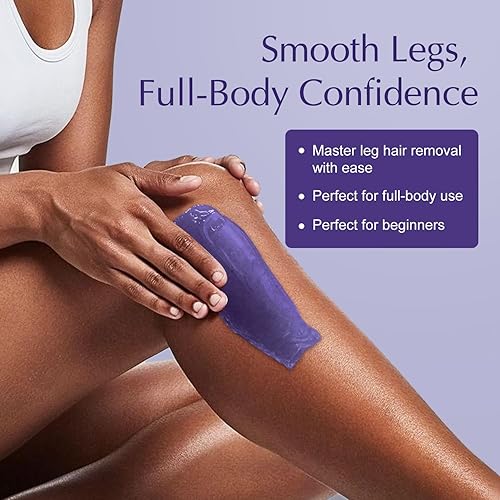 Miniatura 25 de Cuentas de cera dura, granos de cera de 1 libra para depilación, cera dura para mujeres sensibles en casa, repuesto de cera perfecta para bikini